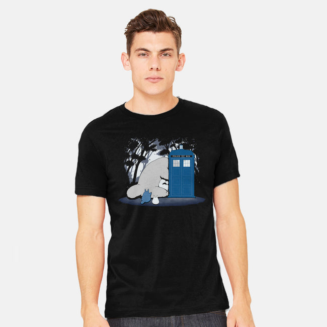 Curious Forest Spirits-mens heavyweight tee-pigboom