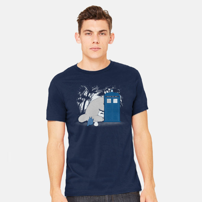 Curious Forest Spirits-mens heavyweight tee-pigboom