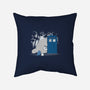 Curious Forest Spirits-none removable cover w insert throw pillow-pigboom