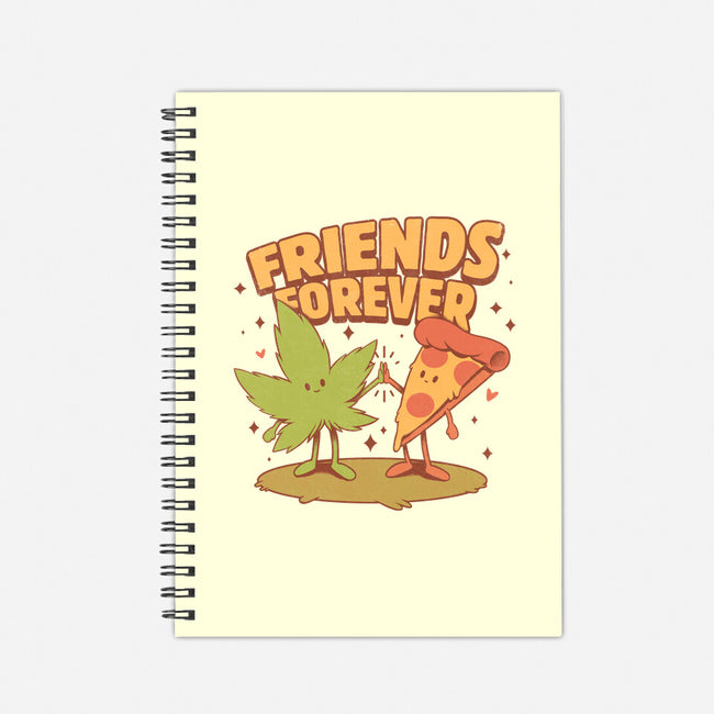 Cute Friends-none dot grid notebook-ilustrata