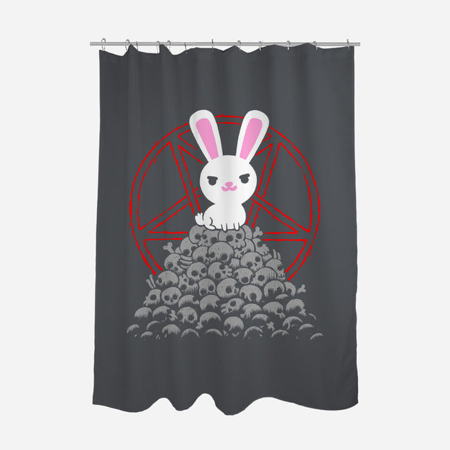 Cute Killer-none polyester shower curtain-jpcoovert