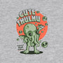 Cutethulhu-womens off shoulder sweatshirt-ilustrata