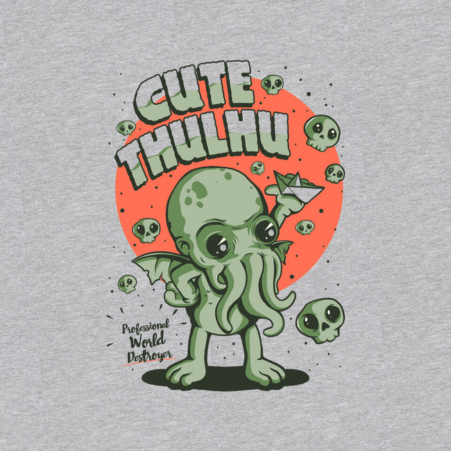 Cutethulhu-womens v-neck tee-ilustrata