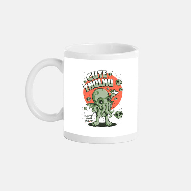 Cutethulhu-none glossy mug-ilustrata