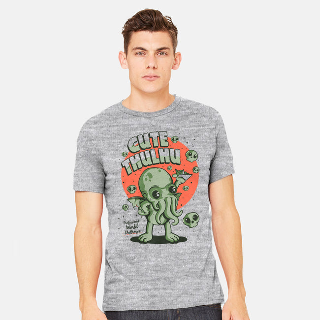 Cutethulhu-mens heavyweight tee-ilustrata
