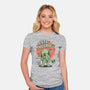 Cutethulhu-womens fitted tee-ilustrata