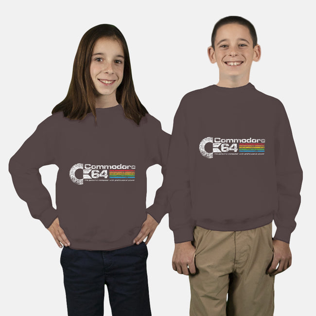 Back To Basic-youth crew neck sweatshirt-MindsparkCreative