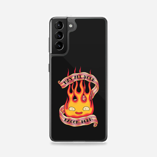 Bacon Burner-samsung snap phone case-spike00
