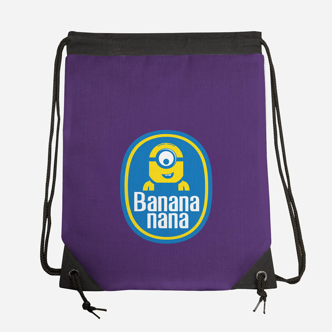 Banana Nana-none drawstring bag-dann matthews
