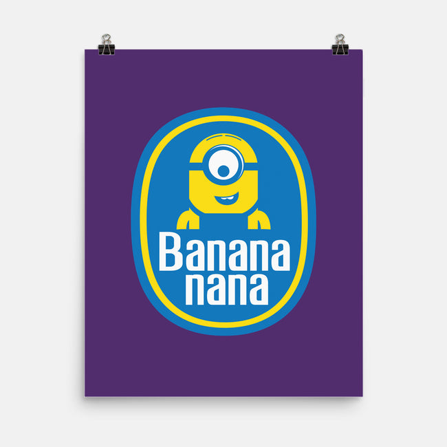 Banana Nana-none matte poster-dann matthews