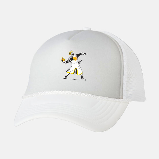 Banksy Python 1-2-5-unisex trucker hat-kgullholmen