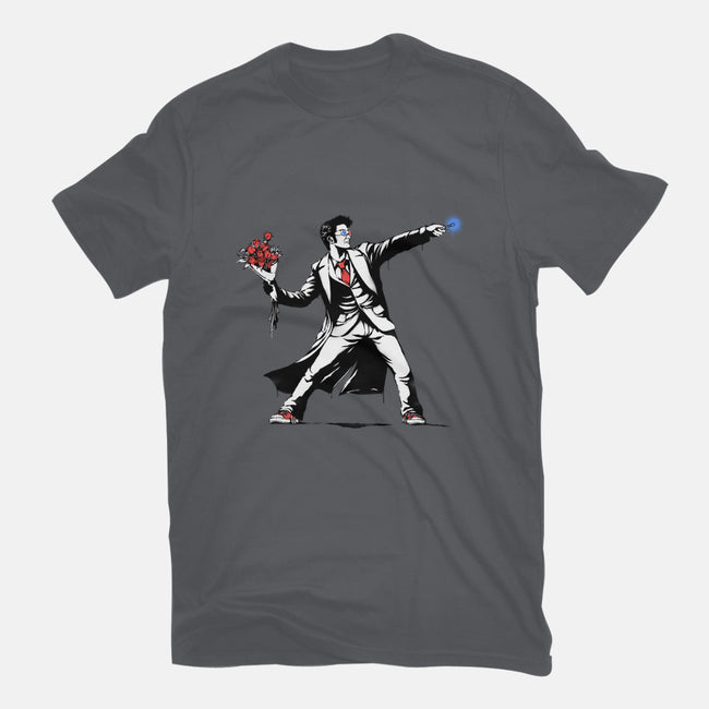 Banksy10-mens heavyweight tee-Six Eyed Monster
