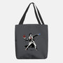 Banksy10-none basic tote-Six Eyed Monster