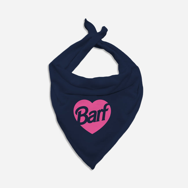 Barf-dog bandana pet collar-dumbshirts