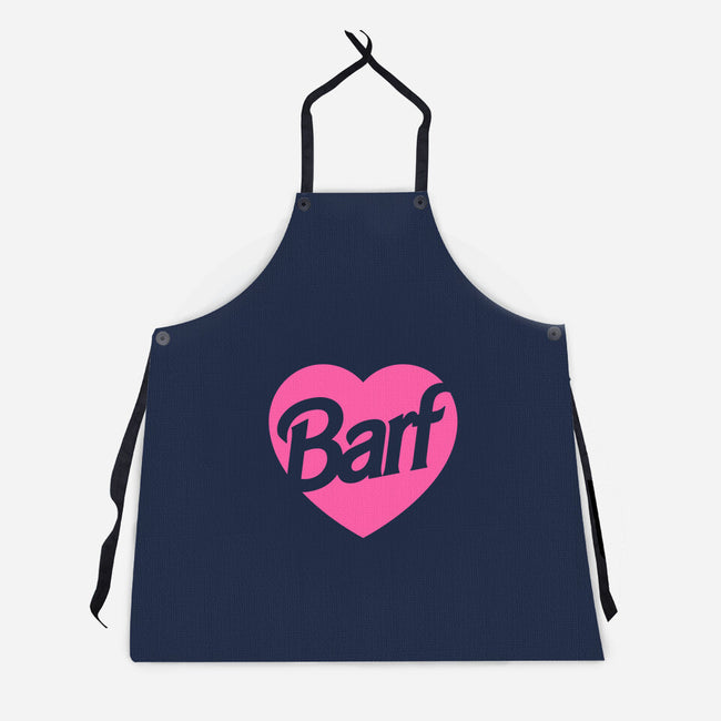 Barf-unisex kitchen apron-dumbshirts