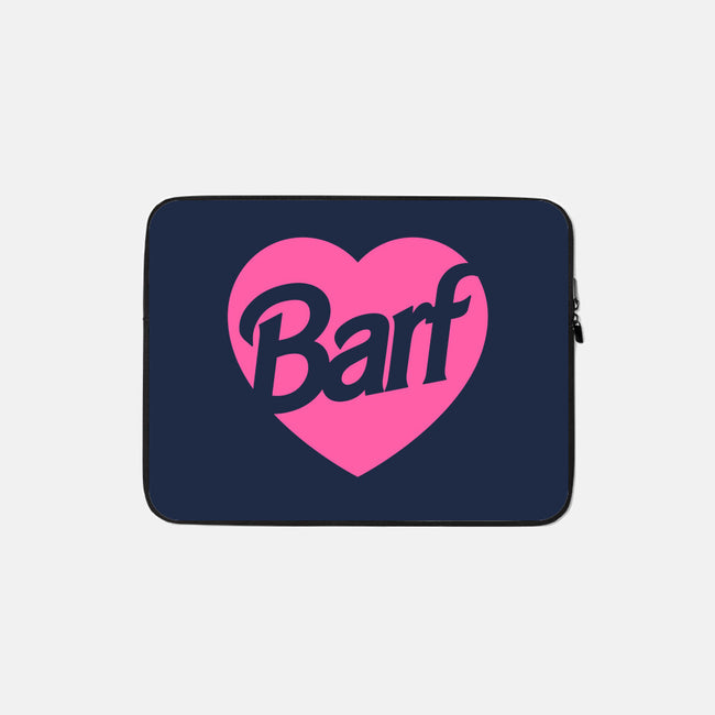 Barf-none zippered laptop sleeve-dumbshirts