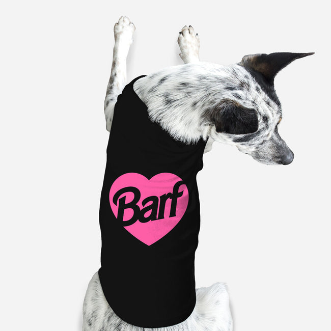 Barf-dog basic pet tank-dumbshirts