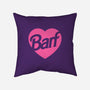Barf-none non-removable cover w insert throw pillow-dumbshirts