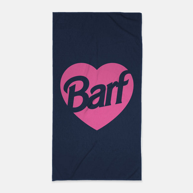 Barf-none beach towel-dumbshirts