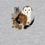 Barn Owl-unisex zip-up sweatshirt-xMorfina