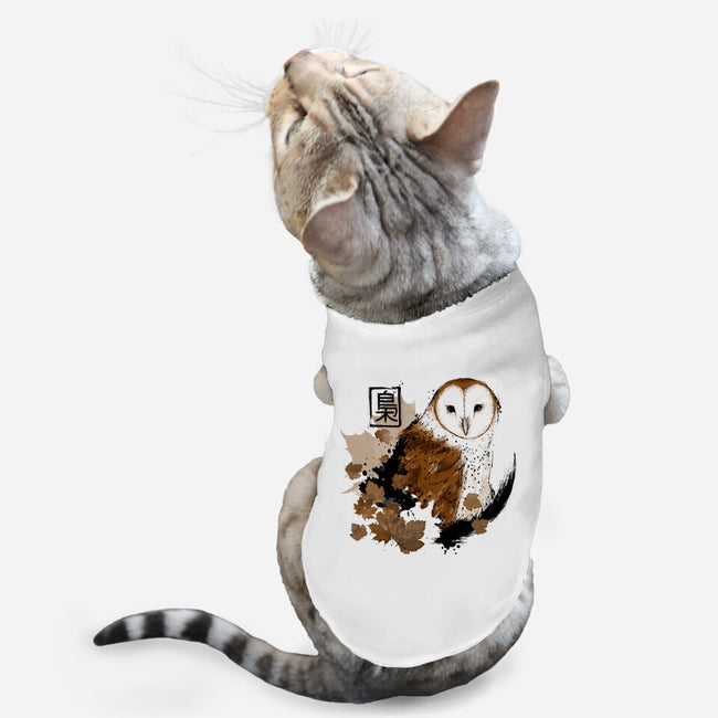 Barn Owl-cat basic pet tank-xMorfina