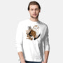 Barn Owl-mens long sleeved tee-xMorfina