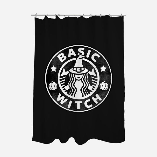 Basic Witch-none polyester shower curtain-Beware_1984