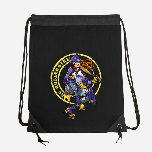 Bat Attitude-none drawstring bag-tomkurzanski
