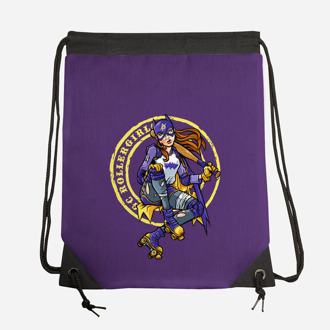 Bat Attitude-none drawstring bag-tomkurzanski