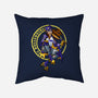 Bat Attitude-none removable cover w insert throw pillow-tomkurzanski