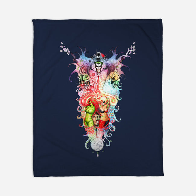 Bat Dream-none fleece blanket-Zeeee