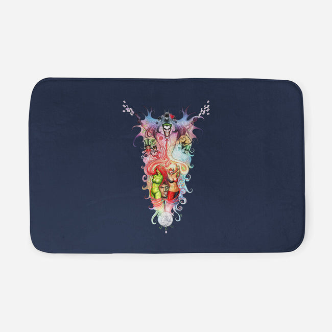 Bat Dream-none memory foam bath mat-Zeeee