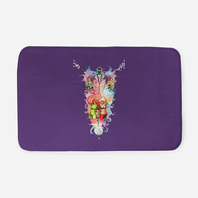 Bat Dream-none memory foam bath mat-Zeeee