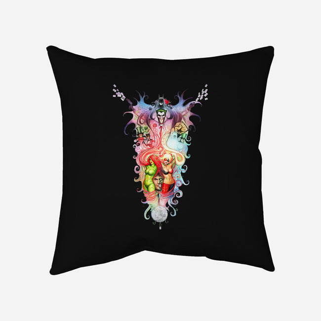 Bat Dream-none removable cover w insert throw pillow-Zeeee