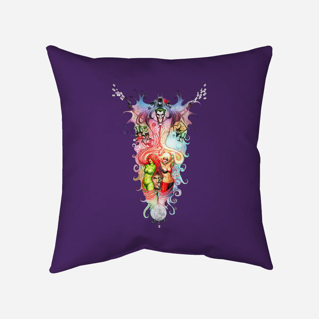 Bat Dream-none removable cover w insert throw pillow-Zeeee