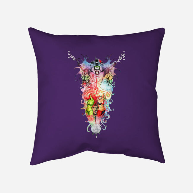 Bat Dream-none removable cover throw pillow-Zeeee