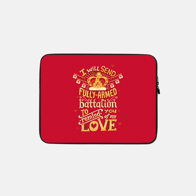 Battalion-none zippered laptop sleeve-risarodil