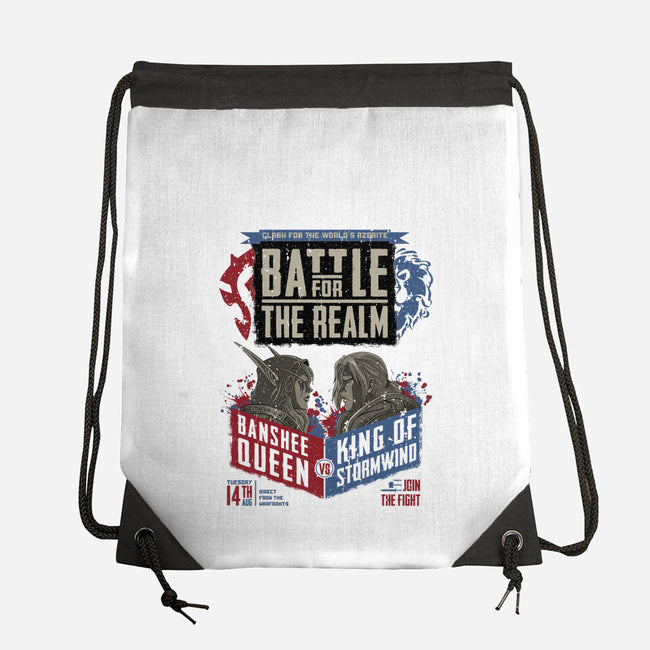 Battle for the Realm-none drawstring bag-KatHaynes