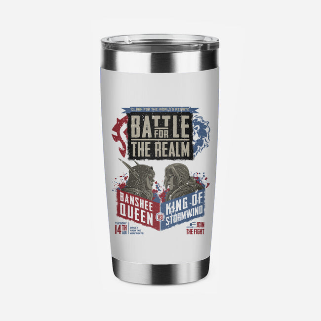 Battle for the Realm-none stainless steel tumbler drinkware-KatHaynes