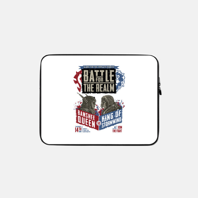 Battle for the Realm-none zippered laptop sleeve-KatHaynes