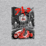 Battle in Neo-Tokyo-mens basic tee-DrMonekers