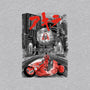 Battle in Neo-Tokyo-womens v-neck tee-DrMonekers