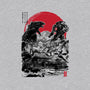 Battle of the Ages-womens v-neck tee-DrMonekers