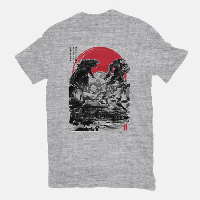 Battle of the Ages-mens heavyweight tee-DrMonekers