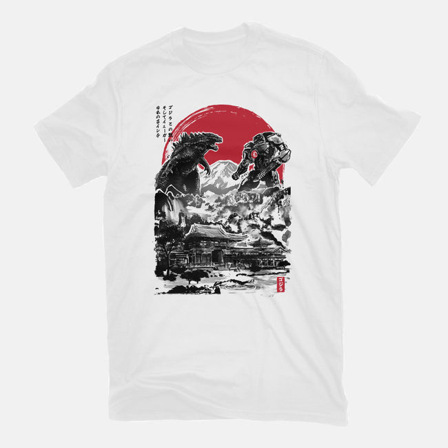 Battle of the Ages-mens heavyweight tee-DrMonekers