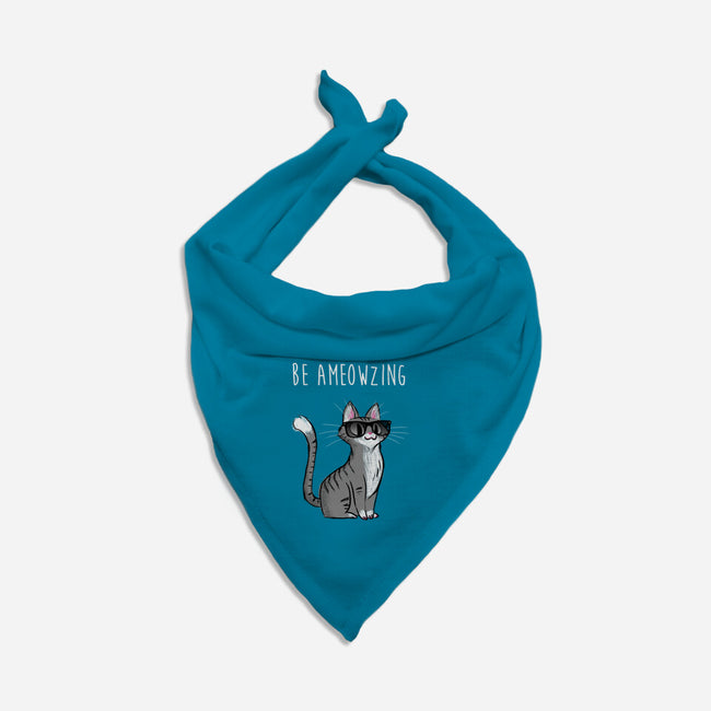 Be Ameowzing-dog bandana pet collar-ursulalopez