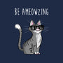 Be Ameowzing-youth crew neck sweatshirt-ursulalopez