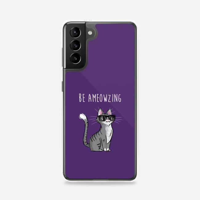 Be Ameowzing-samsung snap phone case-ursulalopez