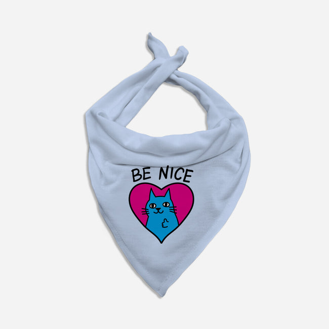 BE NICE-cat bandana pet collar-hislla