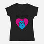 BE NICE-womens v-neck tee-hislla